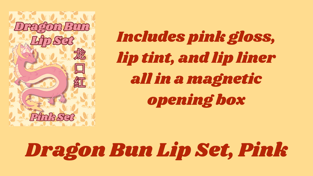 Dragon Bun Lip Set (Pre-Order) - Euphoric Sun