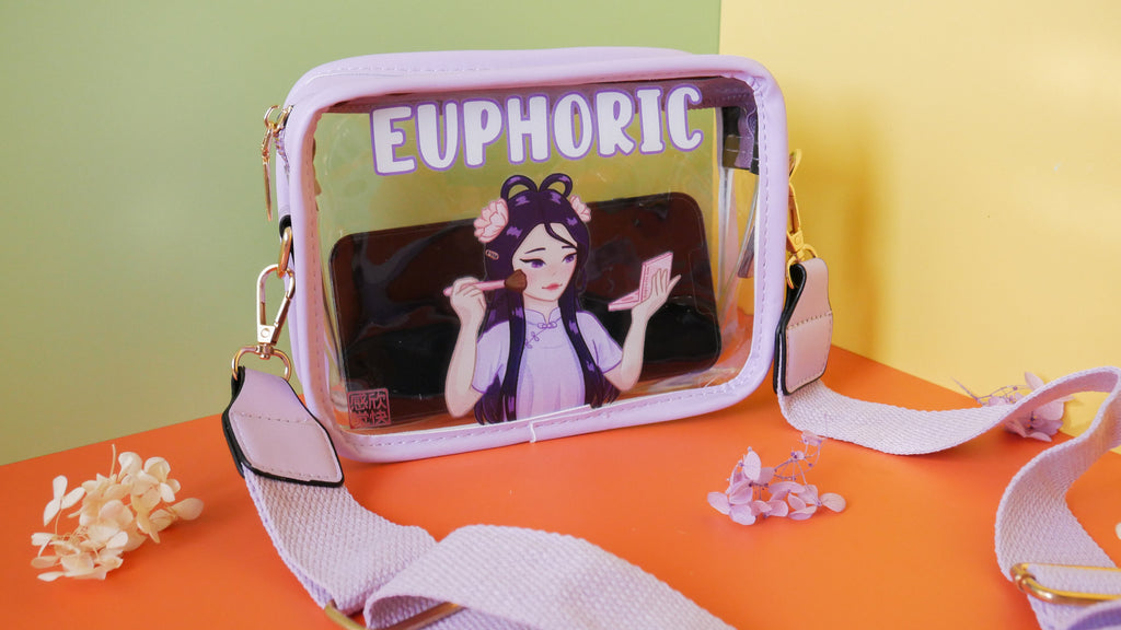 Transparent Lilac Bag - Euphoric Sun