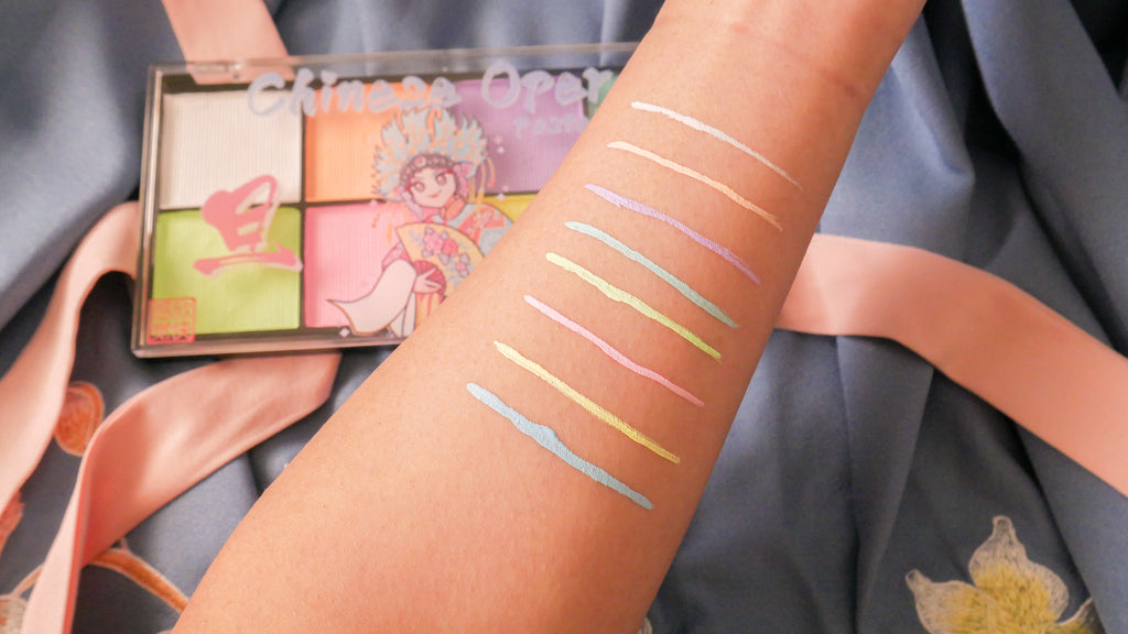 Chinese Opera Water-Activated Eyeliner Palettes - Euphoric Sun
